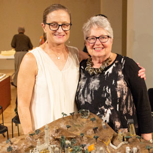 Christina Krumrine (left) and Kay Khan